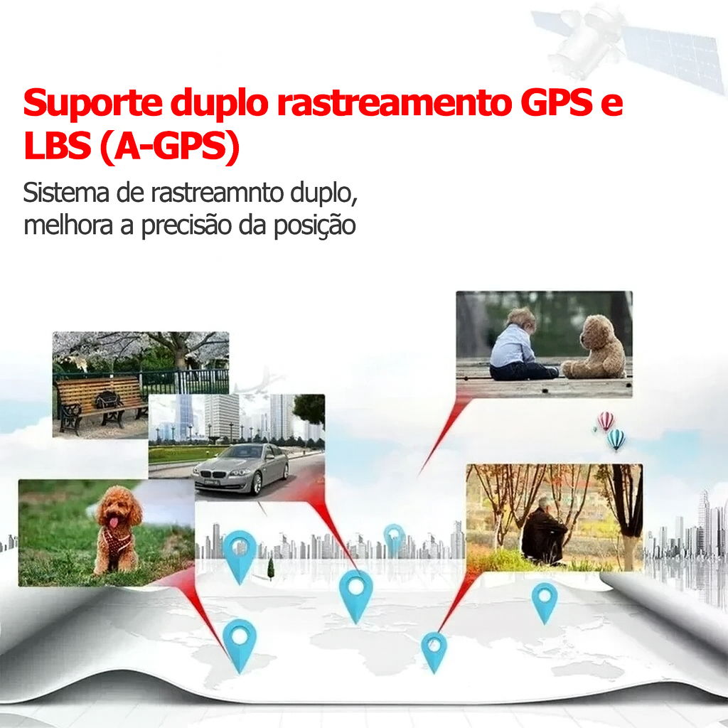 Rastreador GPS Veicular GF-07 Magnético